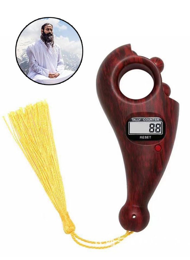 Smart Tasbih Zikr Digital Beads Counter, تذكير وقت الصلاة الرقمي, شاشة محمولة واسعة للتأمل, الاسترخاء - Image 1